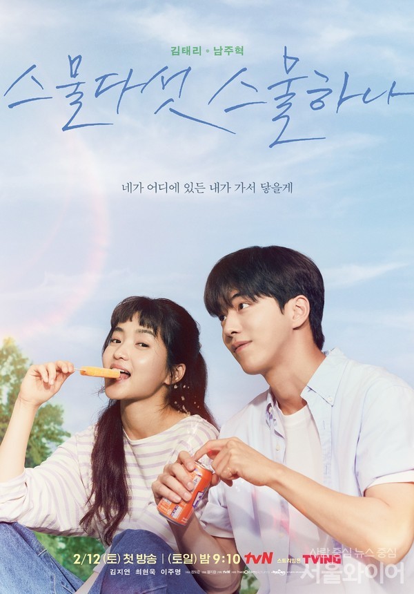 tvN 드라마 '스물다섯 스물하나' 공식 포스터. 사진= tvN 제공