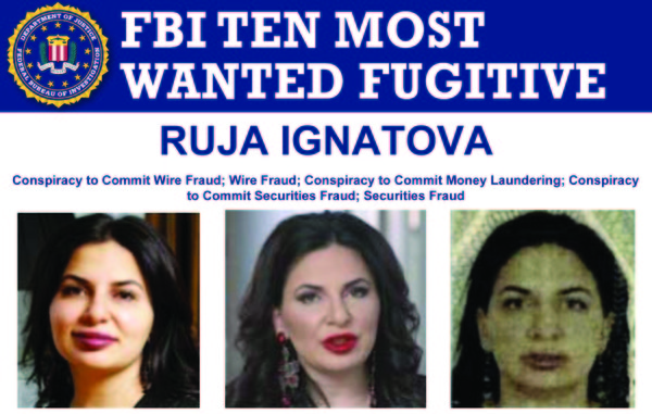 미국 연방수사국(FBI)에 지명수배된 '암호화폐 여왕' 루아 이그나토바 (사진 연합뉴스  제공)