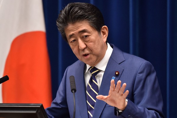 아베 신조 전 일본 총리 (사진 연합뉴스 제공)