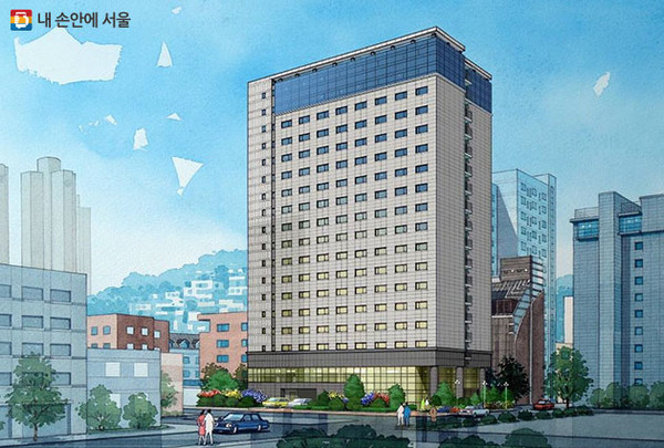 서울시가 종로구 도심 호텔을 활용해 청년임대주택으로 공급했다. [사진=서울시 제공]