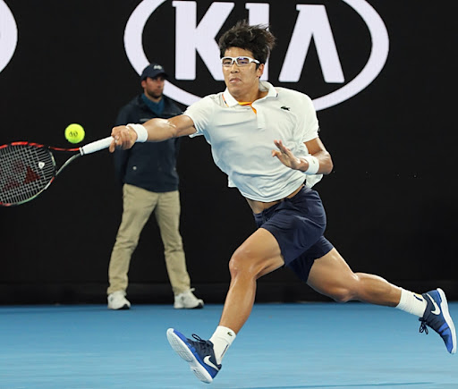 '정현 신드롬' 덕분에 기아는 천문학적 홍보 효과를 누렸다. 사진=대한테니스협회 제공