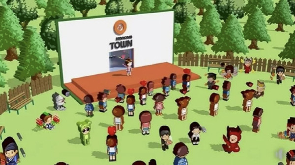 싸이월드제트가 17일 싸이월드 서비스를 재개할 예정이다. 사진은 메타버스 플랫폼 싸이월드 한컴타운.  사진=싸이월드 제공