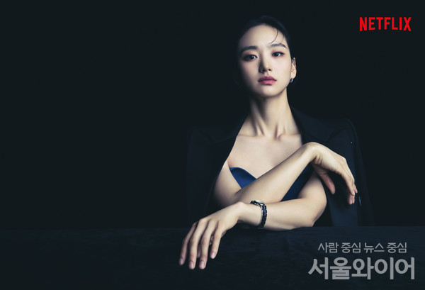 넷플릭스 오리지널 드라마 '지옥'의 '송소현' 역의 배우 원진아. 사진=넷플릭스 제공