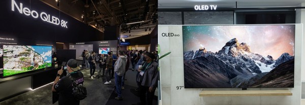 삼성전자와 LG전자가 주력하는 제품군을 통해 시장 공략을 본격화했다. 사진=각사 제공