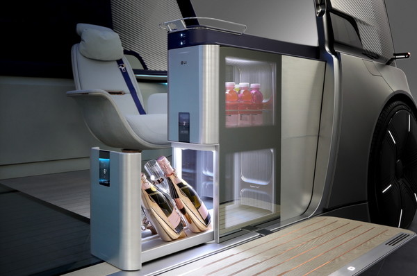 LG전자가 24일 자율주행차 LG 옴니팟 실물을 대중에게 공개하겠다고 밝혔다. 사진=LG전자 제공