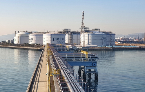 포스코그룹이 전남 광양에 대규모 투자로 액화천연가스(LNG) 터미널사업 확대에 나섰다. 사진=포스코 제공