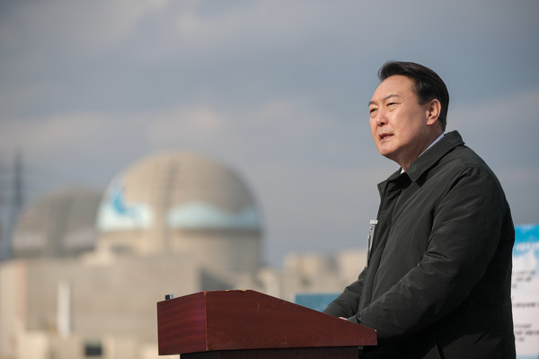 윤석열 대통령 당선인은 대선 후보시절 ‘탈원전정책 전면 폐지’, ‘원전 최강국 건설’ 등을 공약으로 내걸었다. 에너지정책도 큰 변화가 따를 것으로 보인다. 사진=연합뉴스 제공