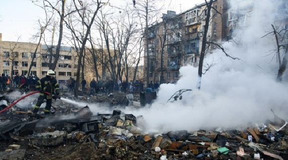 러시아가 이틀 연속 극초음속 미사일 ‘킨잘’을 앞세워 우크라이나를 공격했다. 사진=연합뉴스 제공