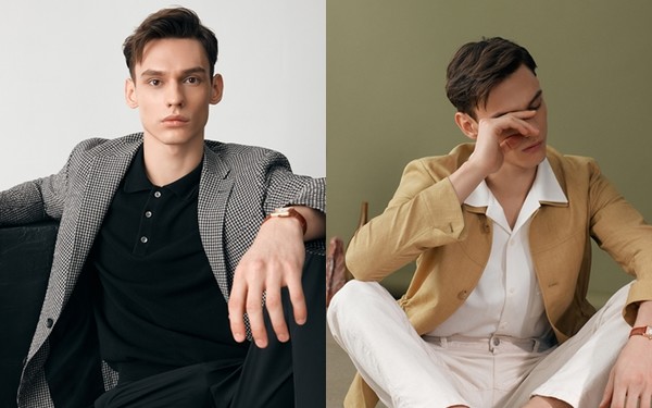 LF 남성복 브랜드 마에스트로의 ‘깅엄 체크 패턴 재킷’더워진 날씨에도 재킷이 필요한 비즈니스맨들에게 어울리는 제품이다. 사진=LF 제공