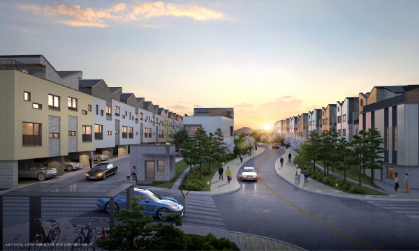 힐스테이트 양주옥정 파티오포레는 경기 양주신도시 옥정지구 B5~B10블록에 들어서는 블록형 단독주택이다. 자료=현대건설 제공