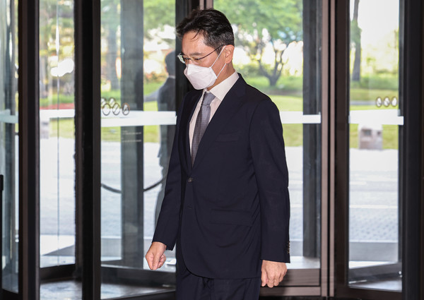 이재용 삼성전자 부회장이 31일 오후 서울신라호텔 다이너스티홀에서 열린 올해 삼성호암상 시상식에 참석했다. 사진=연합뉴스 제공