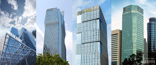 미래에셋증권과 다올투자증권은 각각 외부 기업과의 협력 등을 모색하며 사업 확장에 나섰다. KB증권과 한화투자증권 등은 기간한정 참여 고객에게 혜택을 주는 이벤트를 진행 중이다. 사진=각 증권사 제공  