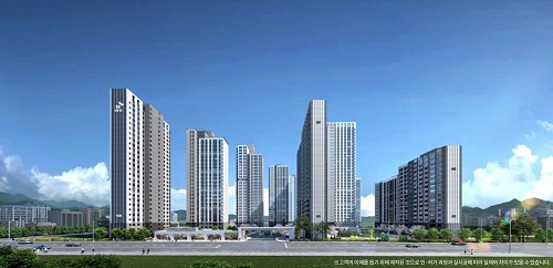 중촌 SK뷰 입주는 2025년 3월 예정이며, 견본주택은 대전 유성규 상대동에 들어선다.