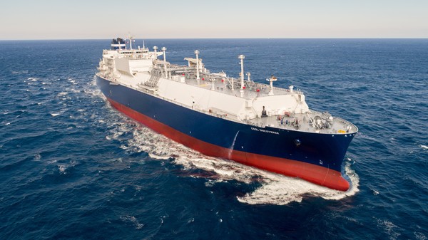 현대중공업그룹의 조선 중간 지주사 한국조선해양이 7일 유럽과 오세아니아 소재 선사로부터 대형 액화천연가스(LNG)선 10척 수주에 성공했다. 사진=한국조선해양 제공 