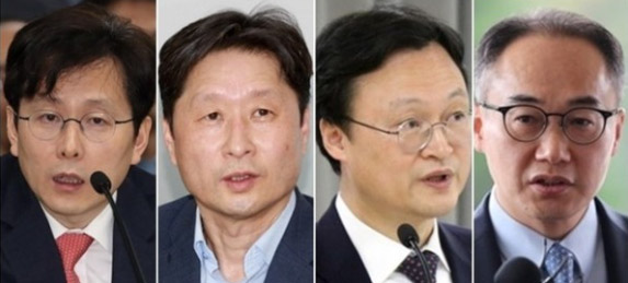 여환섭·김후곤·이두봉·이원석 / 사진=연합뉴스