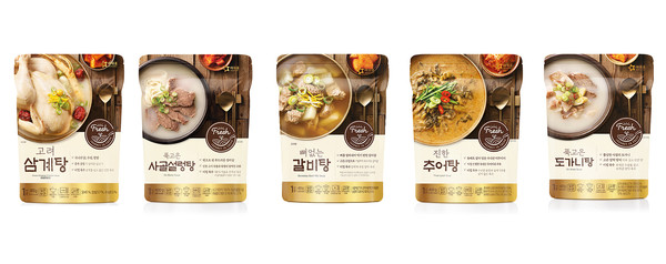 올해 아워홈몰 복날 시즌 '보양 간편식 5종' 매출이 크게 증가했다. 사진=아워홈 제공