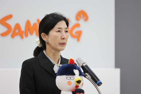 김정수 삼양식품 부회장이 매년 역대 최대를 경신하는 ‘불닭 신화’를 이어갈 수 있을지 주목된다. 사진=삼양식품 제공