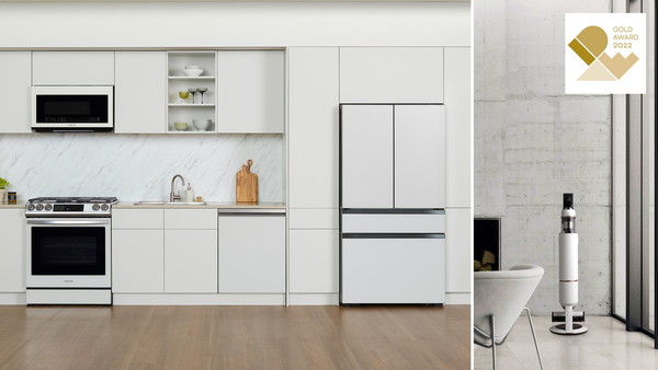 삼성전자 주방가전 조합 '비스포크 키친 패키지'가 IDEA 2022'에서 금상을 수상했다. 사진=삼성전자 제공