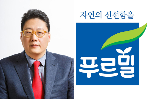 유제품기업 푸르밀이 다음 달 30일 사업을 종료하고 전직원을 해고하기로 결정했다. 사진은 신동환 푸르밀 대표. 사진=푸르밀 제공