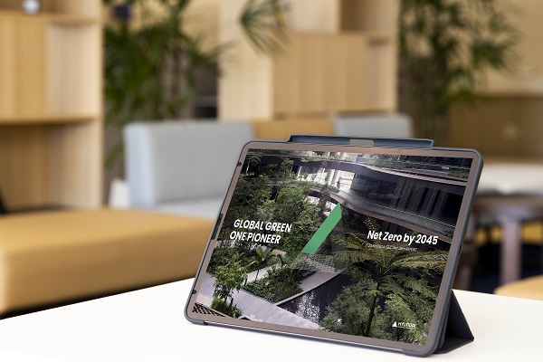  현대건설이 2045년 탄소 중립 실현을 위해 친환경 건설사 전환에 나선다. 사진=현대건설 제공