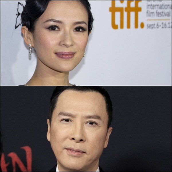 중국 시진핑 주석을 지지하는 배우 장쯔이, 액션배우 겸 감독 전쯔단. 사진=연합뉴스