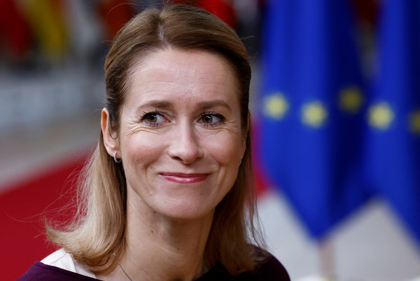 반(反) 푸틴 선봉에 선 카야 칼라스 에스토니아 총리 (사진, 로이터=연합뉴스)