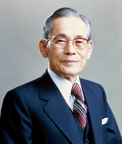 호암 이병철 삼성그룹 창업회장. 