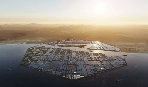 정부는 네옴시티 투자와 엑스포 유치가 별개의 사안이라며 개최지 선정까지 최선을 다할 것을 강조했다. 사진=네옴시티 공식 홈페이지