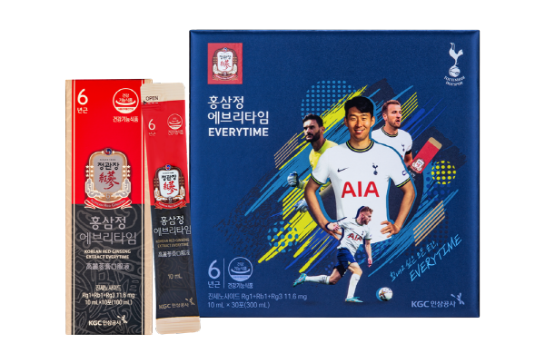 정관장 에브리타임 토트넘 에디션. 사진=KGC인삼공사 제공