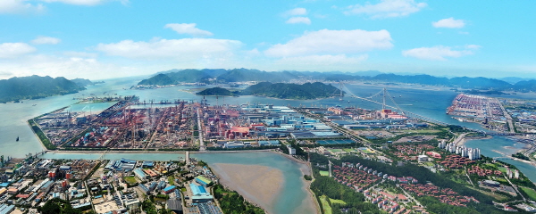 ResponsibleSteel 사업장 인증을 받은 광양제철소 전경. 사진=포스코 제공