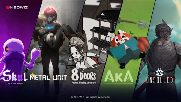 네오위즈가 인디 게임 4종의 닌텐도e숍 할인이벤트를 진행하다고 30일 밝혔다. 사진=네오위즈 제공