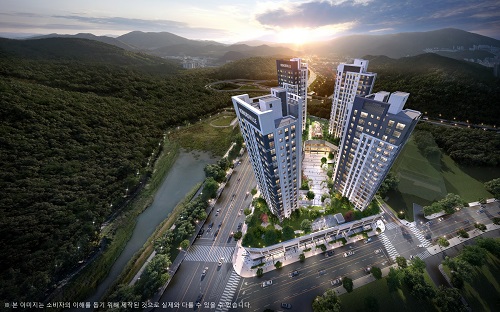 옥동 경남아너스빌 ubc 조감도