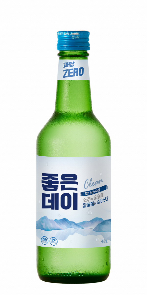 스테비아로 무가당소주를 발전시킨 좋은데이. 사진=무학 제공