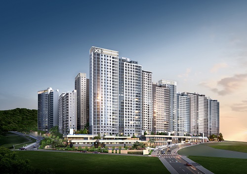 '음성자이 센트럴시티' 투시도.