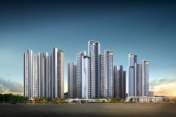 둔촌주공 인근에 위치한 '강동 헤리티지 자이'가 청약 흥행에 성공했다. 사진=GS건설 제공