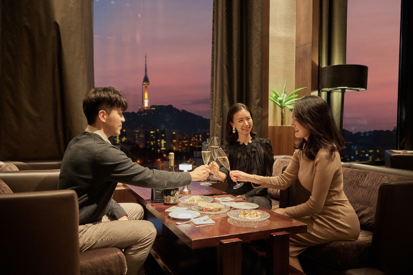 서울신라호텔 더 라이브러리 애프터 글로우. 사진=서울신라호텔 제공