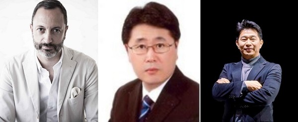 현대자동차그룹은 20일 부사장급 정기인사를 단행했다. 성과주의를 기조로 (왼쪽부터) 카림 하비브 기아디자인센터장, 이영택 아태권역본부장, 송민규 제네시스 COO가 부사장으로 승진했다. 사진=현대차그룹 제공