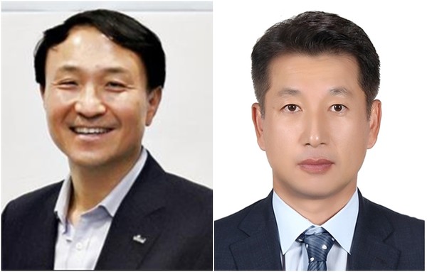 (왼쪽부터) 신한카드 사장 문동권·신한투자증권 김상태 사장 단일대표