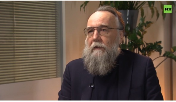 블라디미르 푸틴 러시아 대통령의 사상적, 정신적 지주인 철학자 알렉산드르 두긴 (RT홈페이지에서 갈무리)