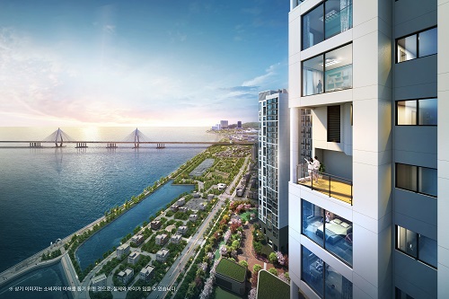 영종 오션파크 모아엘가 그랑데 테라스뷰. 사진=덕평산업개발(시행), 혜림건설㈜ 제공