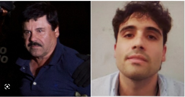 멕시코;의 마약왕 '엘 차포'(왼쪽)와 그의 아들 구즈만 로페즈(오른쪽)