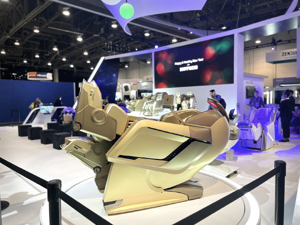 바디프랜드가 CES2023에서 선보인 퀀텀 로보 라이트케어(Quantum Rovo Light Care). 사진=바디프랜드 제공