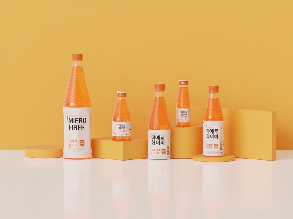 현대약품이 미에로화이바의 맛과 안전성 측면에서 고객의 만족도를 높이기 위해 아셉틱(Aseptic) 제조 기법을 적용해 리뉴얼했다. 사진=현대약품 제공