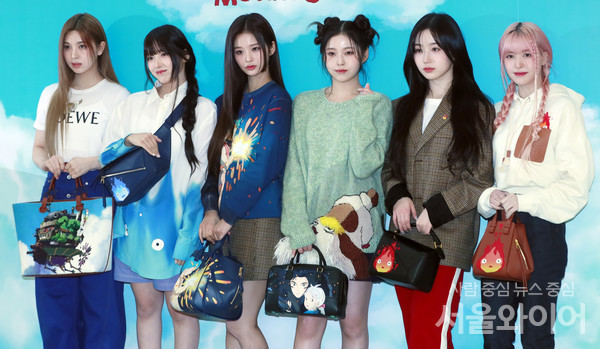 (왼쪽부터) 배이, 지우, 설윤, 규진, 해원, 릴리.