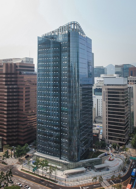 하나금융그룹 을지로 사옥 전경. / 사진=하나은행 제공