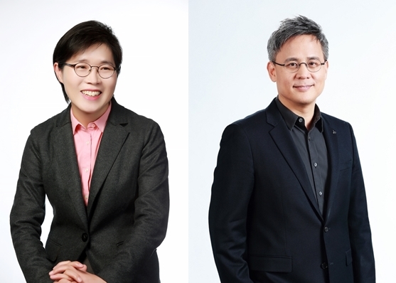 이정애 LG생활건강 사장(왼쪽)과 김승환 아모레퍼시픽 사장. 사진=각사 제공