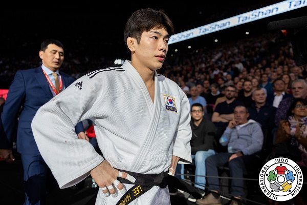 한국마사회 소속 이하림 선수가 파리 글랜드슬램에서 유도 동메달을 목에 걸었다. 사진=IJF국제유도연맹 제공