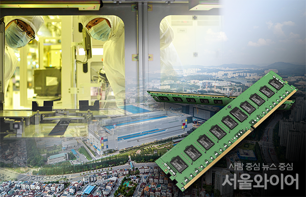 미국의 반도체과학법 세부지침 중 10년간 중국에 투자를 금지하는 가드레일 조항이 포함될 전망이다. 업계는 대규모 로비로 미국정부의 예외조치를 받아내기 위해 움직이는 중이다. 사진=서울와이어 DB