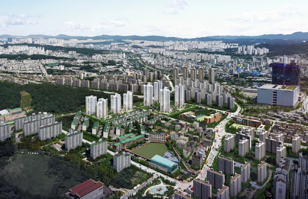 '오산 SK VIEW' 조감도.