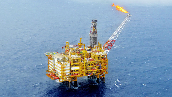 포스코인터내셔널이 운영 중인 미얀마 해상 가스전. 사진=포스코인터내셔널 제공